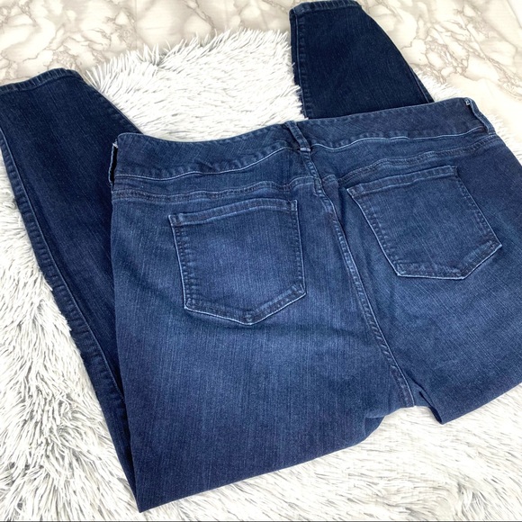 Torrid Premium Dark Wash Zipper Skinny Jegging Jeans EUC - Picture 9 of 10